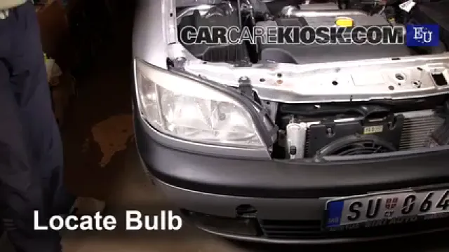 2000 Opel Zafira DTI Life 2.0L 4 Cyl. Turbo Diesel Lights Daytime Running Light (replace bulb)